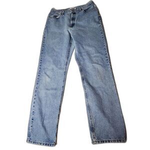 Woman's Vintage Y2K Tommy Hilfiger Mom Jeans Sz 14 Light Wash Denim Straight Leg